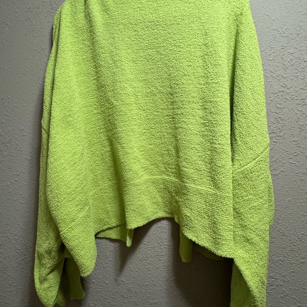 DAVI & DANI Lime Green Cardigan - Picture 2 of 5